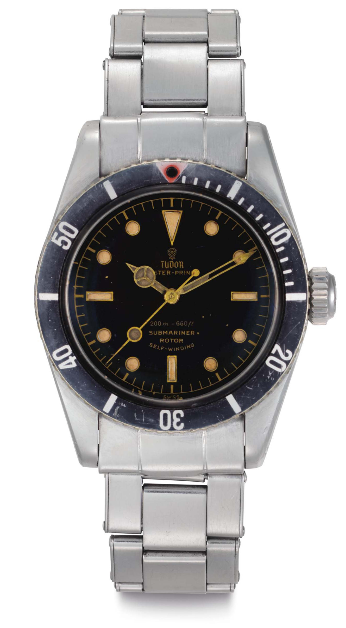 Tudor, Oyster-Prince Submariner, Ref. 7924. Circa 1959. (Credit: Christie's)